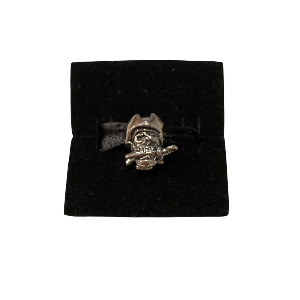 Charm Bracelet Pirate Skull with Dagger